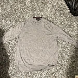 Grey Brooks Brother XL Crewneck (Italian Yarn)